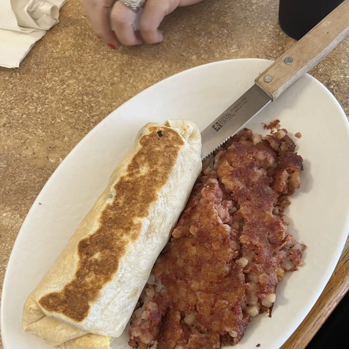Breakfast Burrito Combo