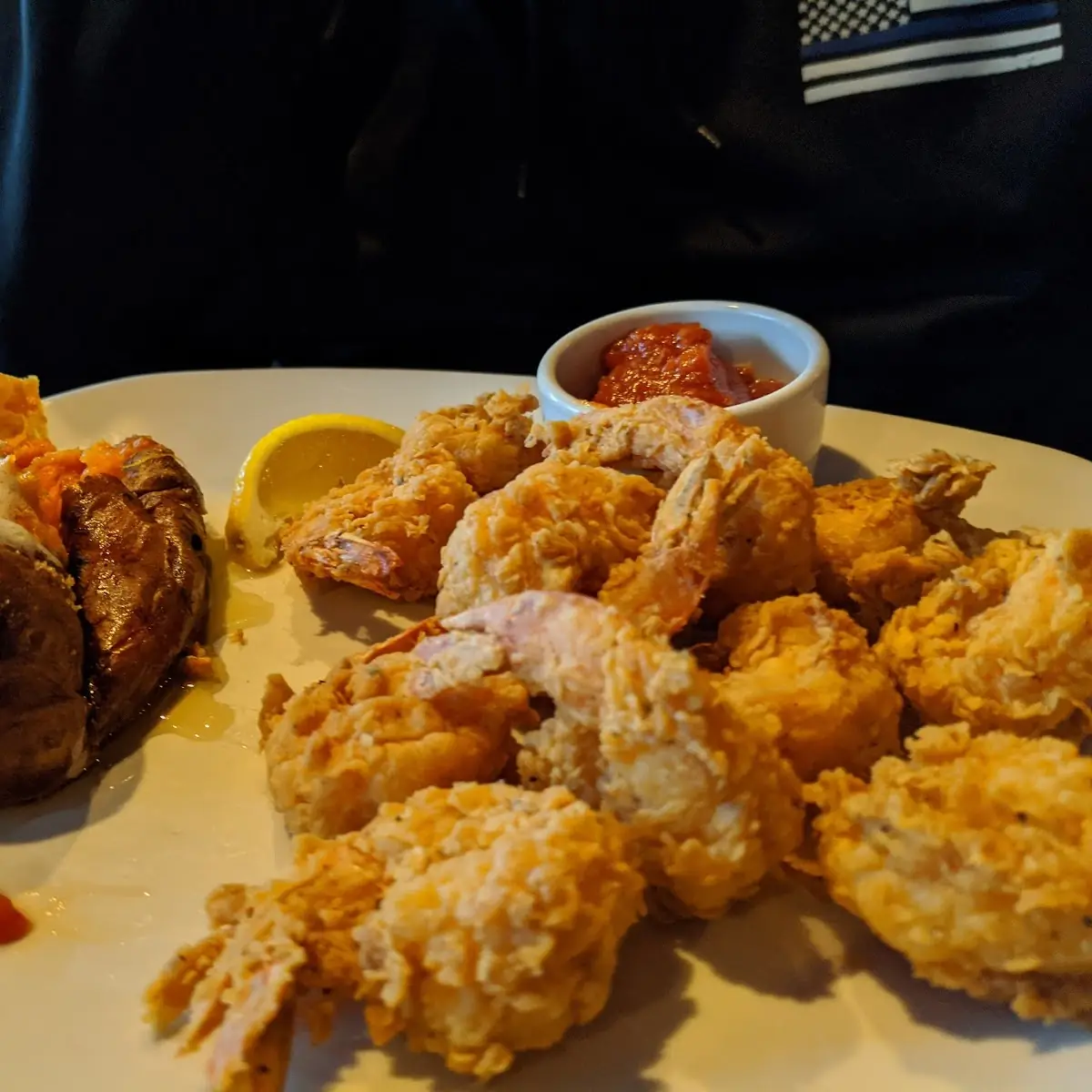 Hand Breaded Shrimp Dinner