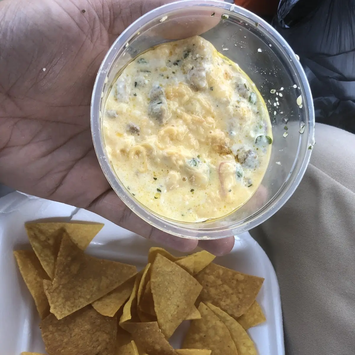 Sour Cream 750 Nachos
