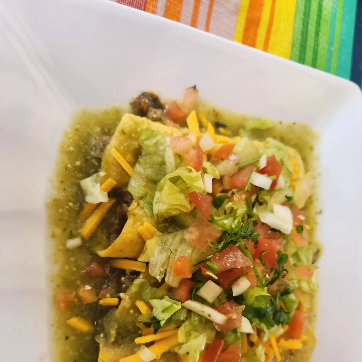 Vegan Enchiladas Verdes
