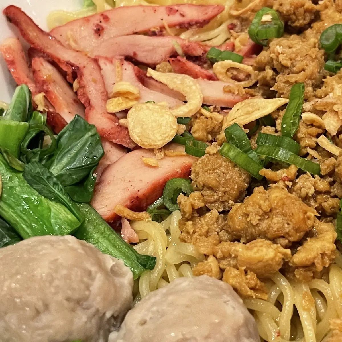 Mie Ayam Komplit Chicken Noodle
