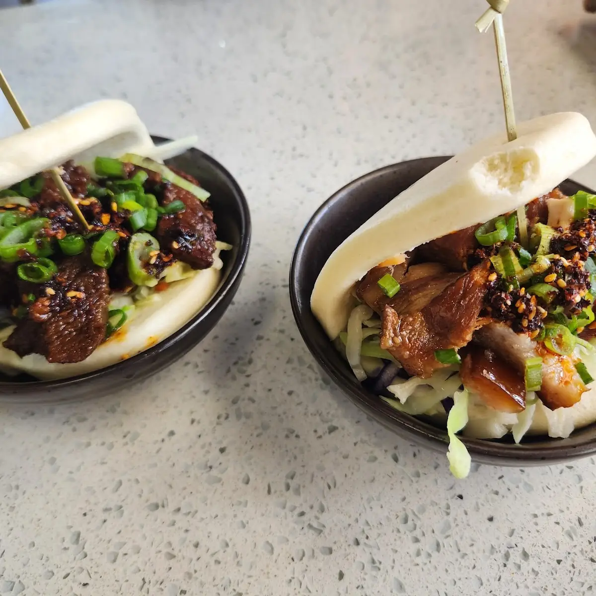 Pork and Beef Bao Buns