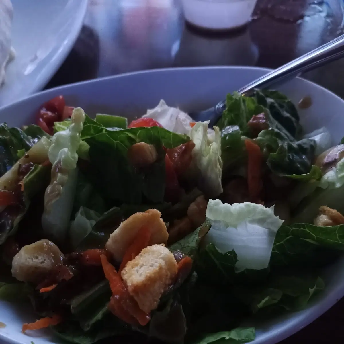 Side Salad Caesar Garden or Greek