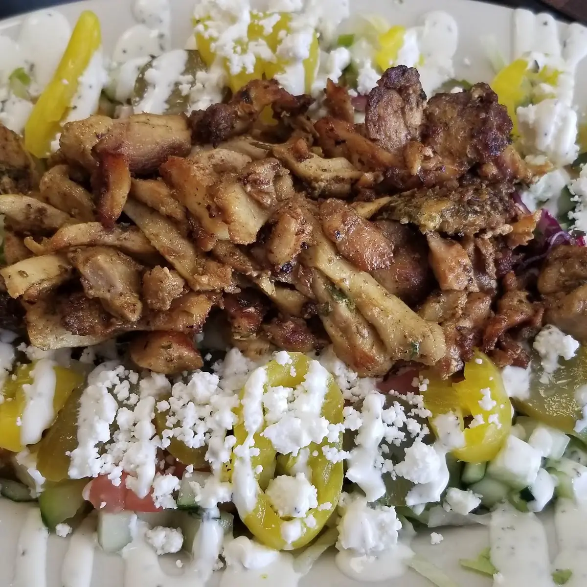 Greek Gyro Salad