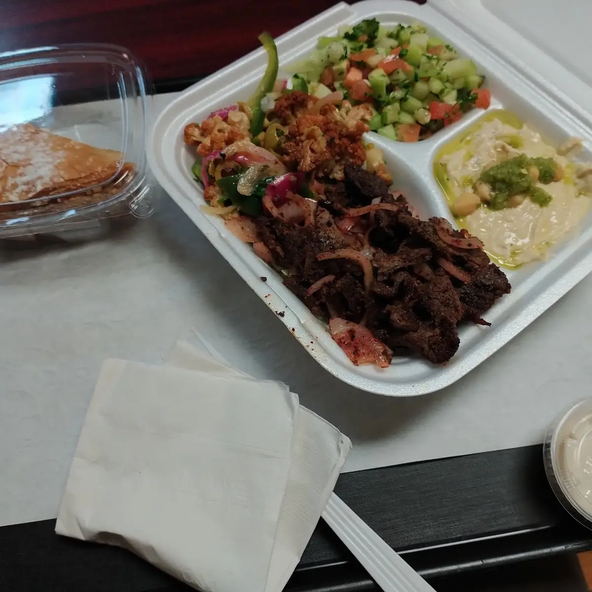 Lamb Kebab Platter to Go