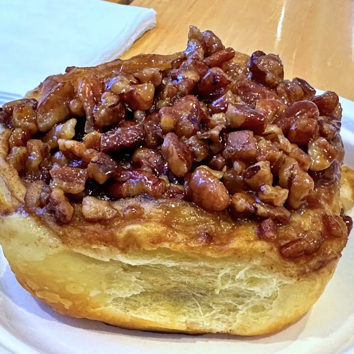 Pecan Cinnamon Bun
