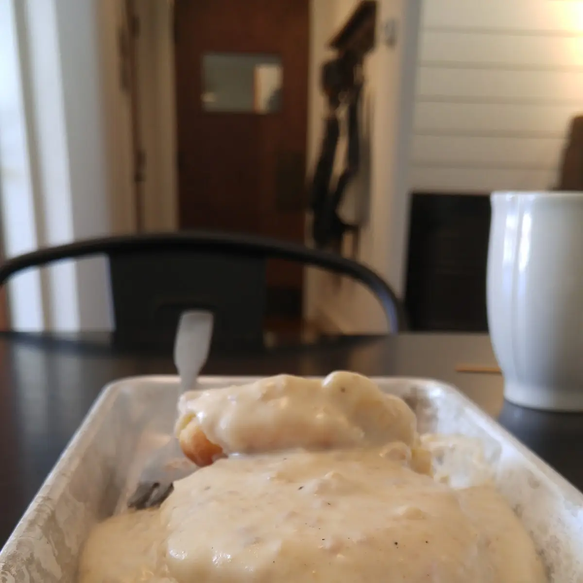 Bentons Bacon Sausage Gravy Baked Egg