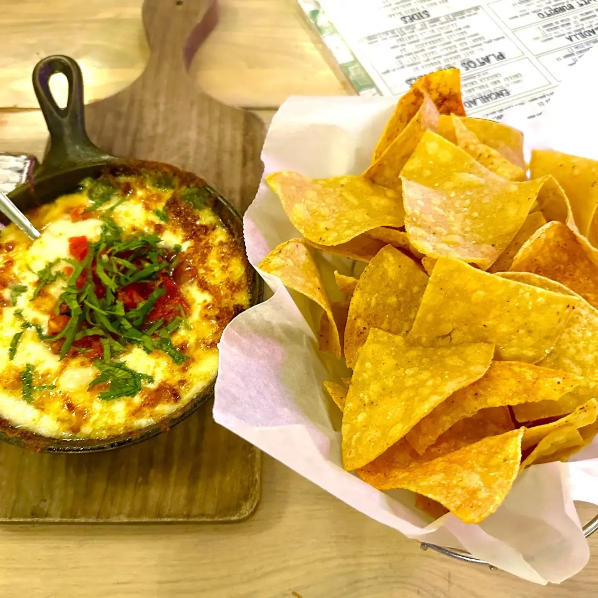 Goat Cheese Queso Fundido
