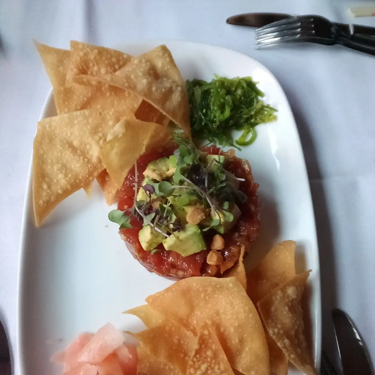 Ahi Poke Chips