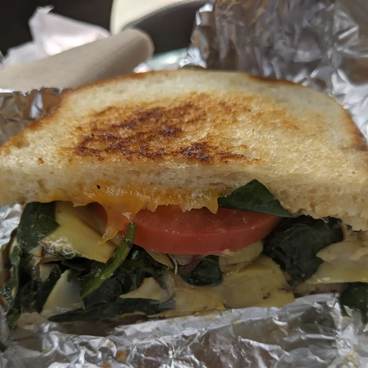 Artichoke Grilled Cheese