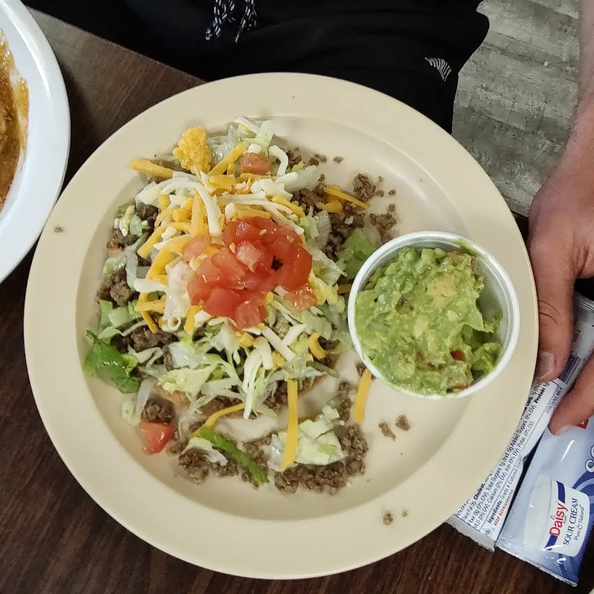 Ground Beef Tostada