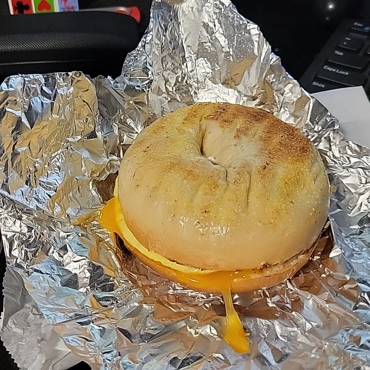 Egg Bacon and Cheese Bagel