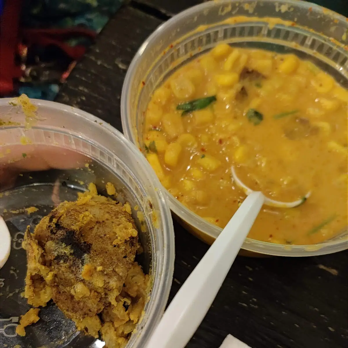 Samosa Potatoes and Street Corn