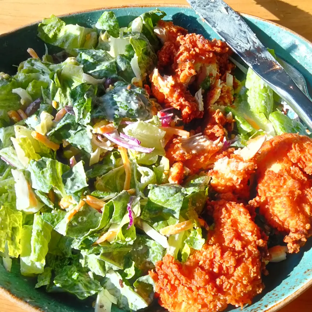 Crispy Chicken Salad