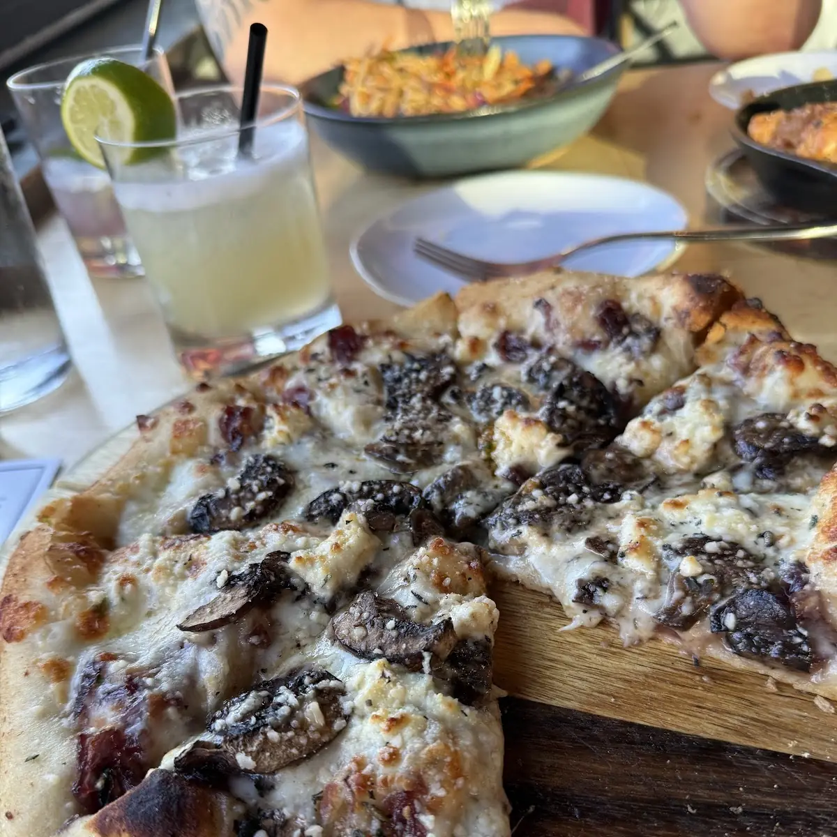 Mushroom Pizza