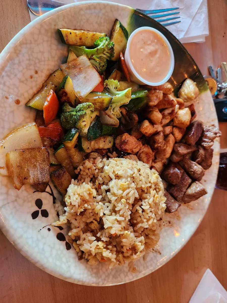 Hibachi Steak and Chicken
