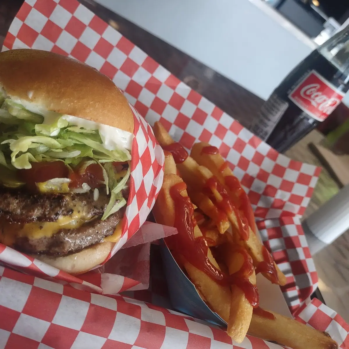 Mushroom Bacon Swiss Cheeseburger
