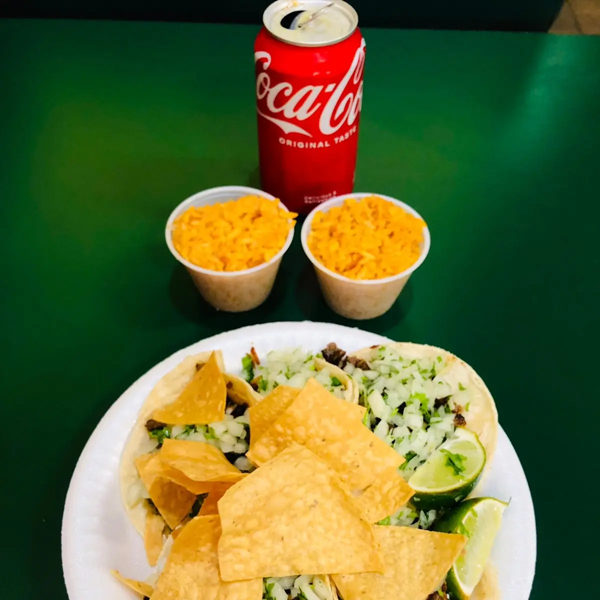Carne Asada Taco Plate