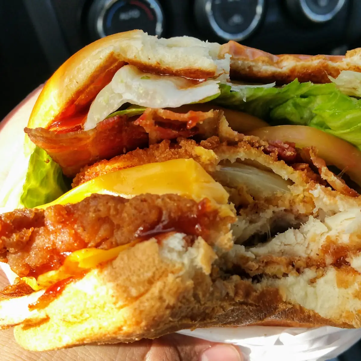 Spicy BBQ Bacon Chicken Sandwich