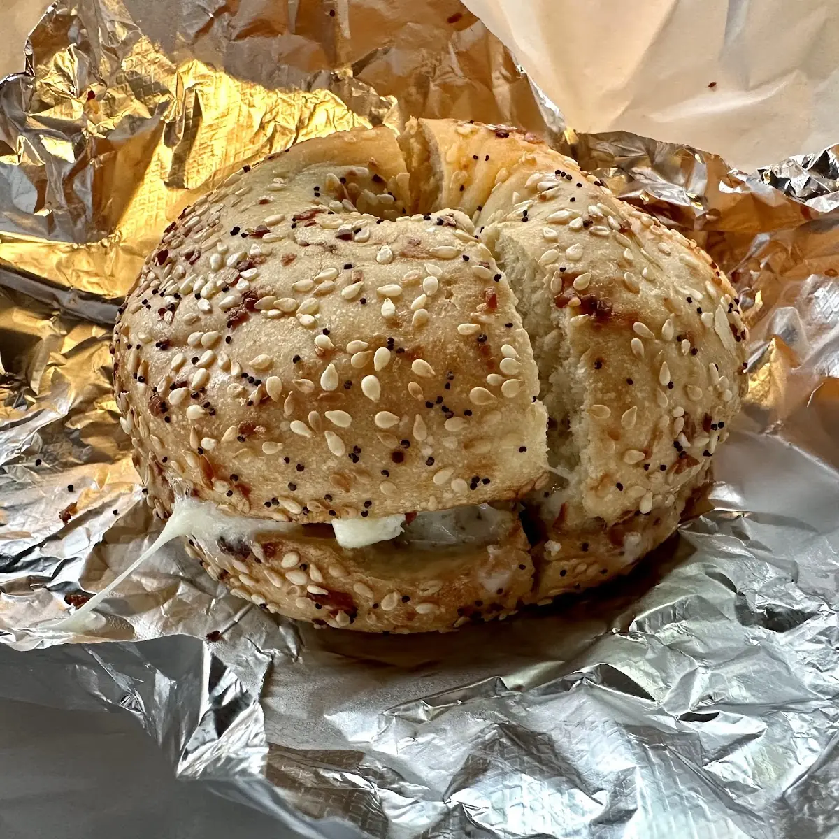 Bagel Sausage Egg
