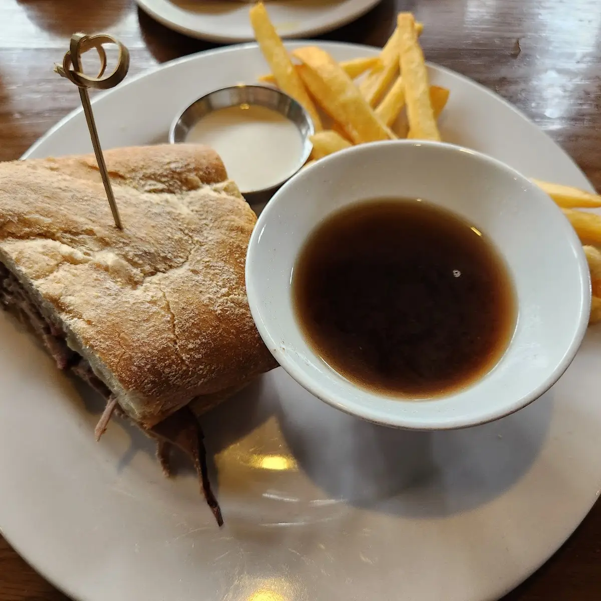 Half French Dip Sandwich