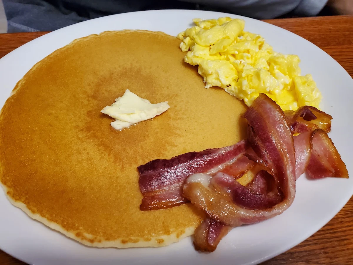 Eggs and Pancake Combo