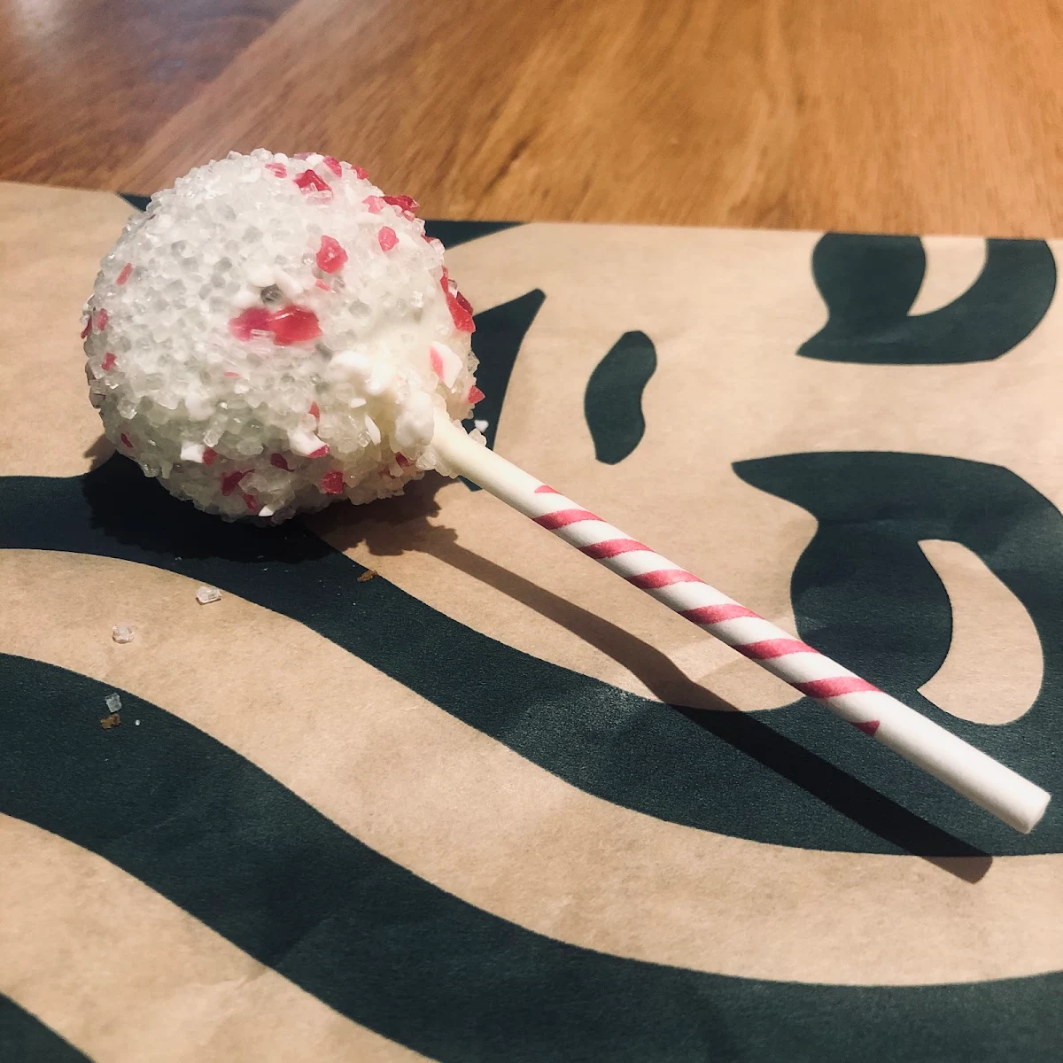 Peppermint Brownie Cake Pops