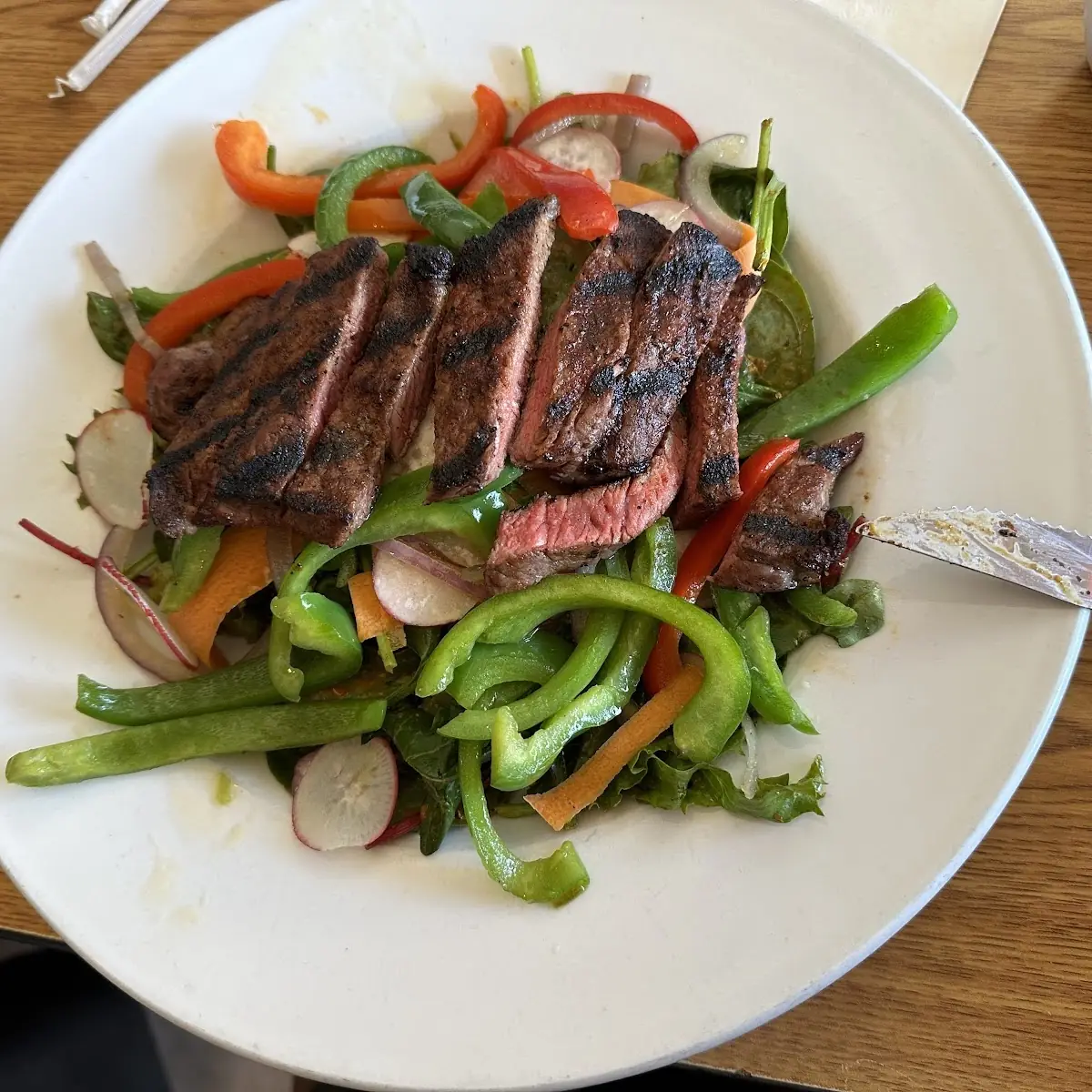 New York Strip Fajitas