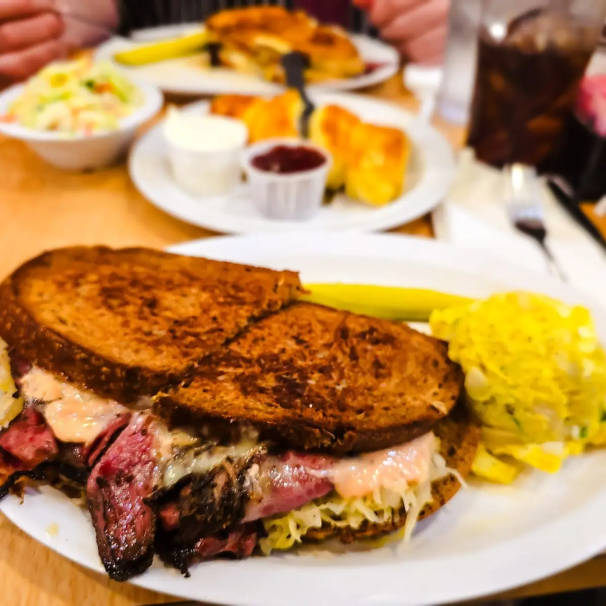 E Box Veggie Reuben