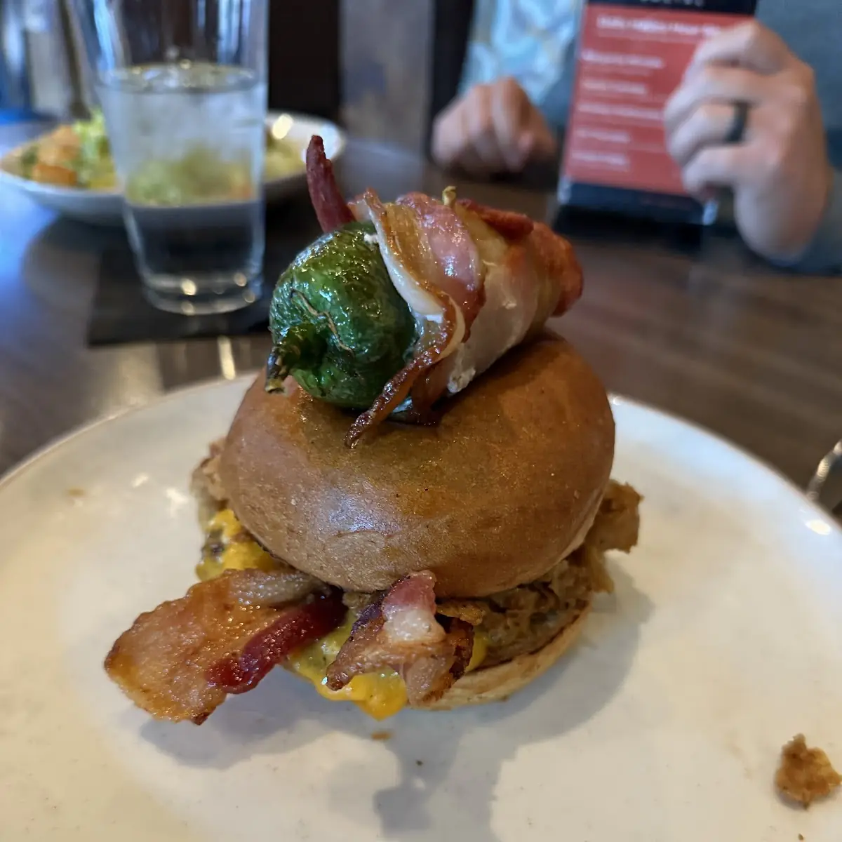 Bacon Wrapped Jalapeno and Bacon Cheeseburger