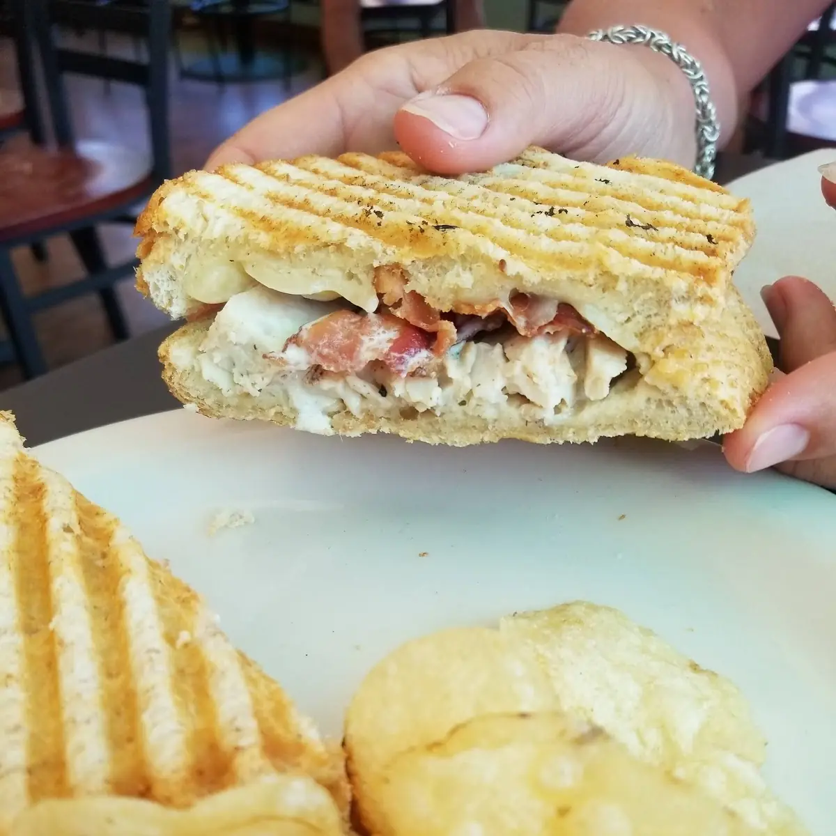 Chicken Bacon Ranch Panini