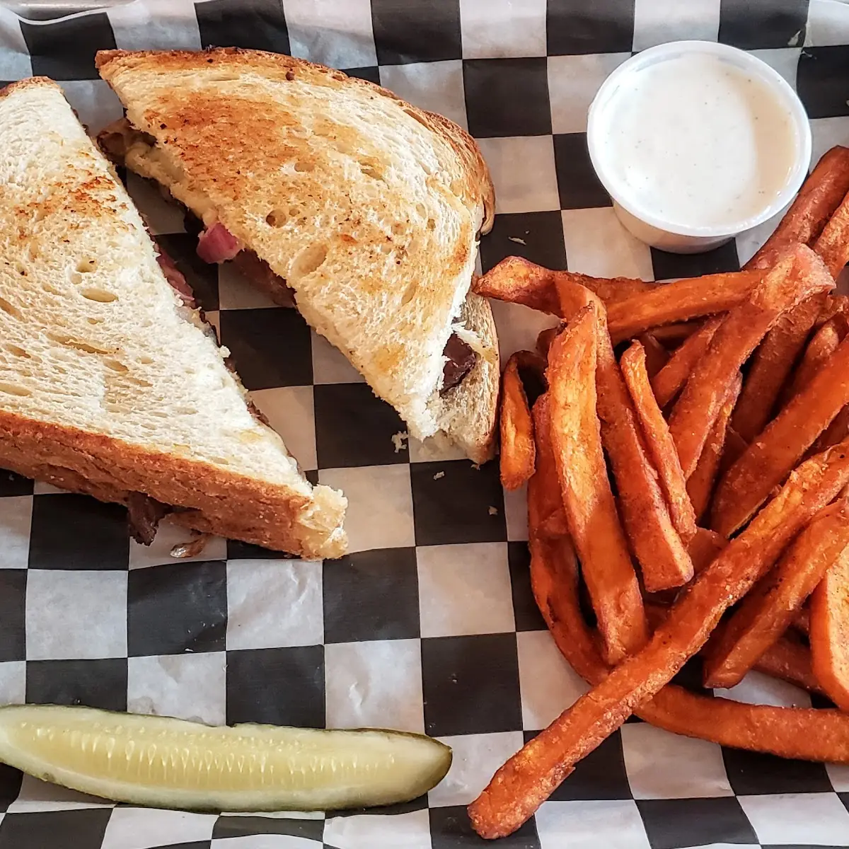 Blackened Prime Rib Sandwich