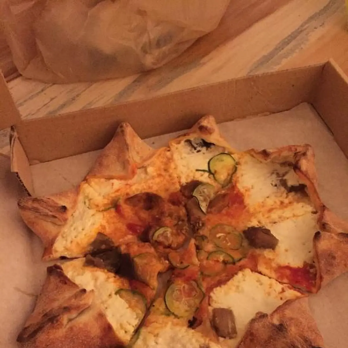 Star Shaped Pizza
