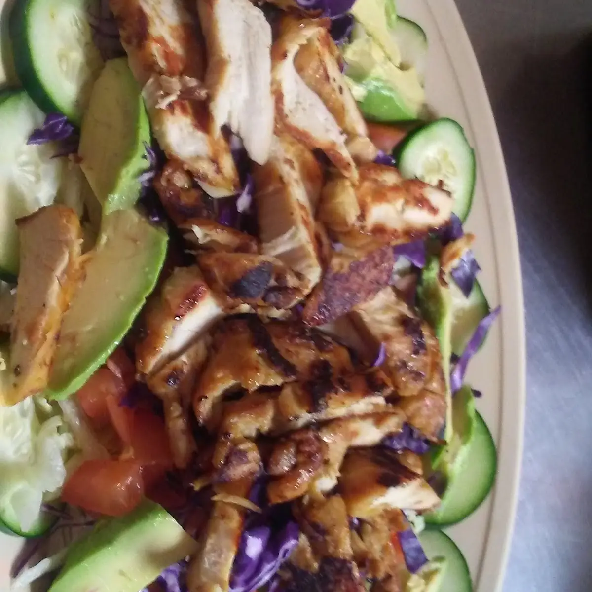 Crispy or Grilled Chicken Salad