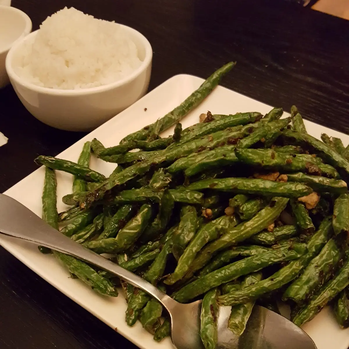 Ginger Chicken with String Beans