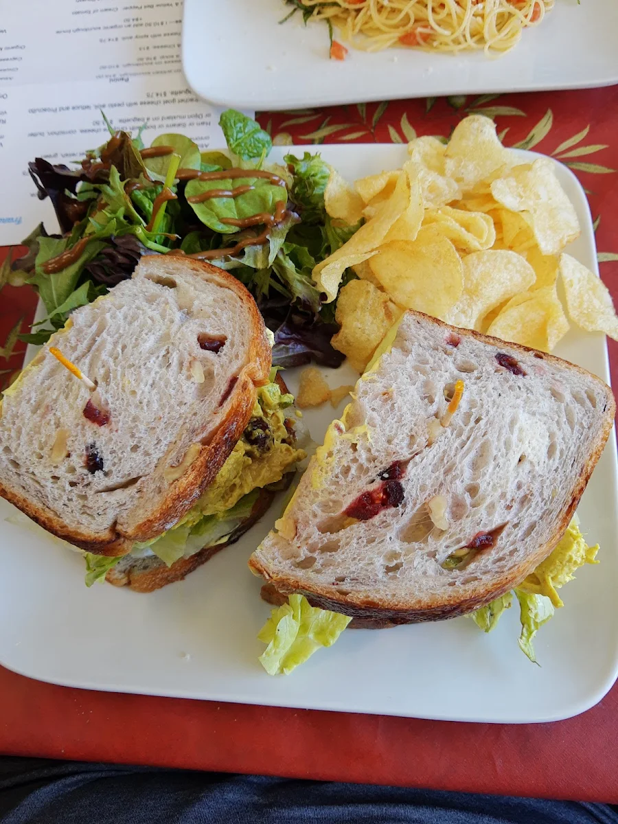 Curry Chicken Sandwich