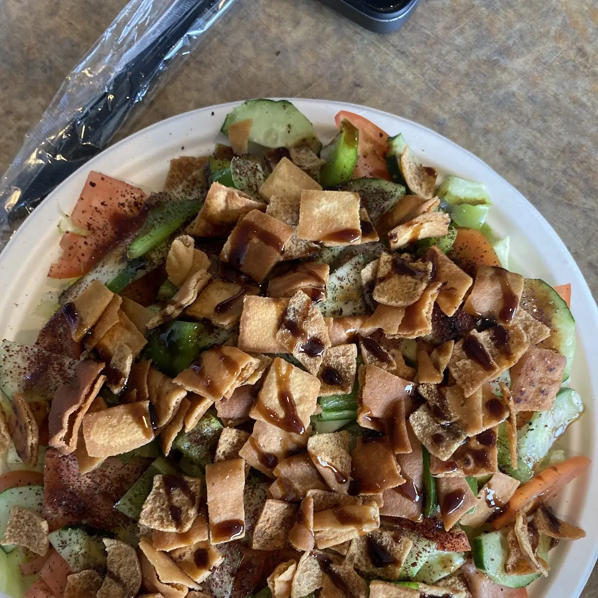 Fattoush Salad Full Tray
