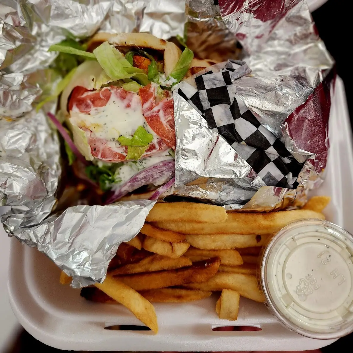 Chicken Gyro Sandwich