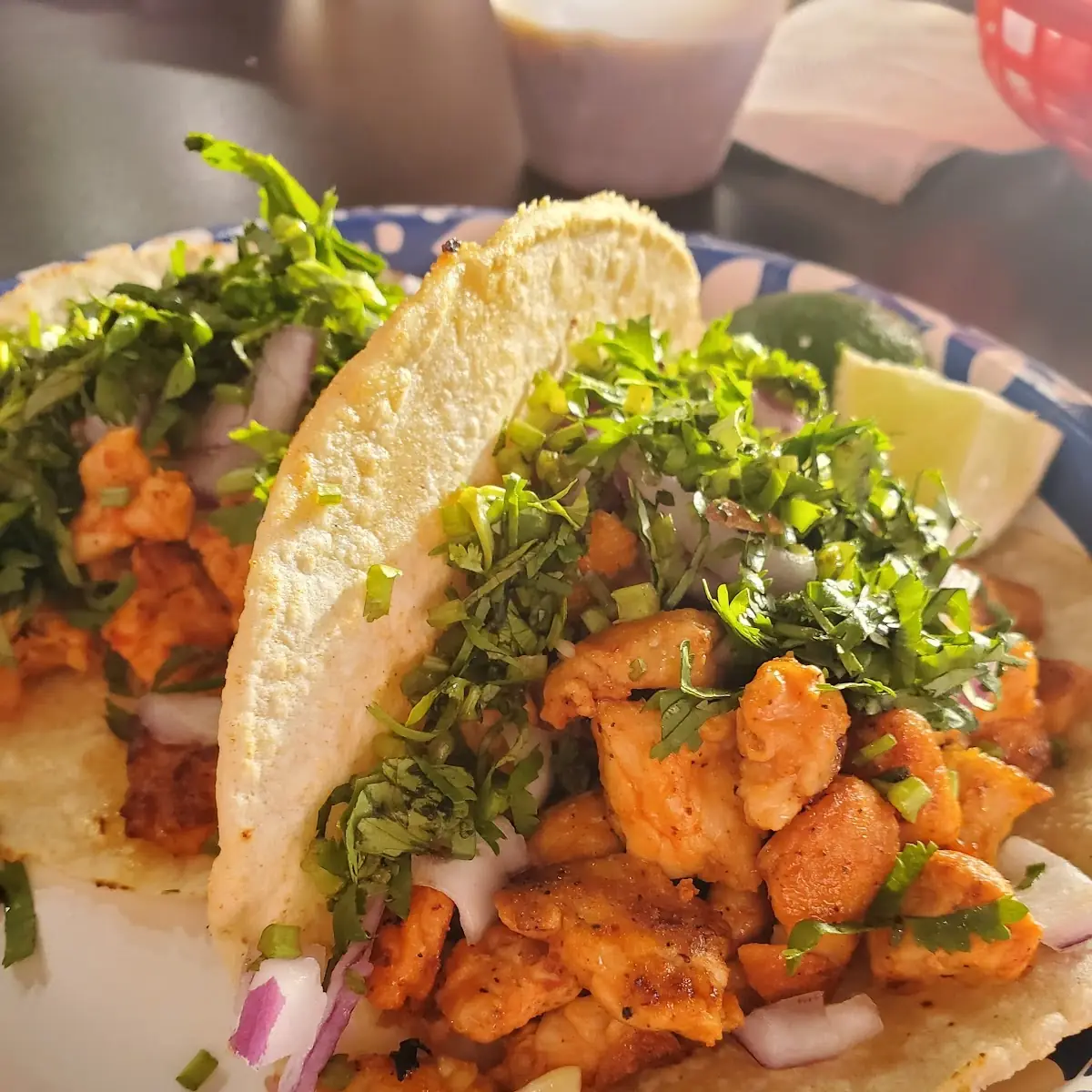 Street Tacos De Pollo