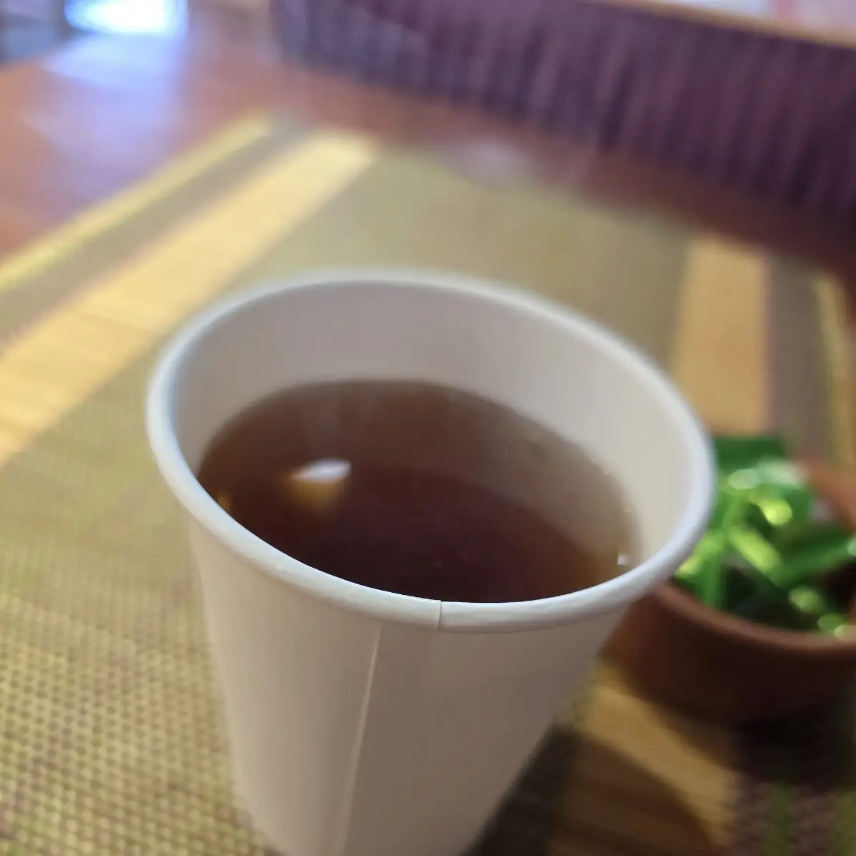 Complimentary Hot Tea