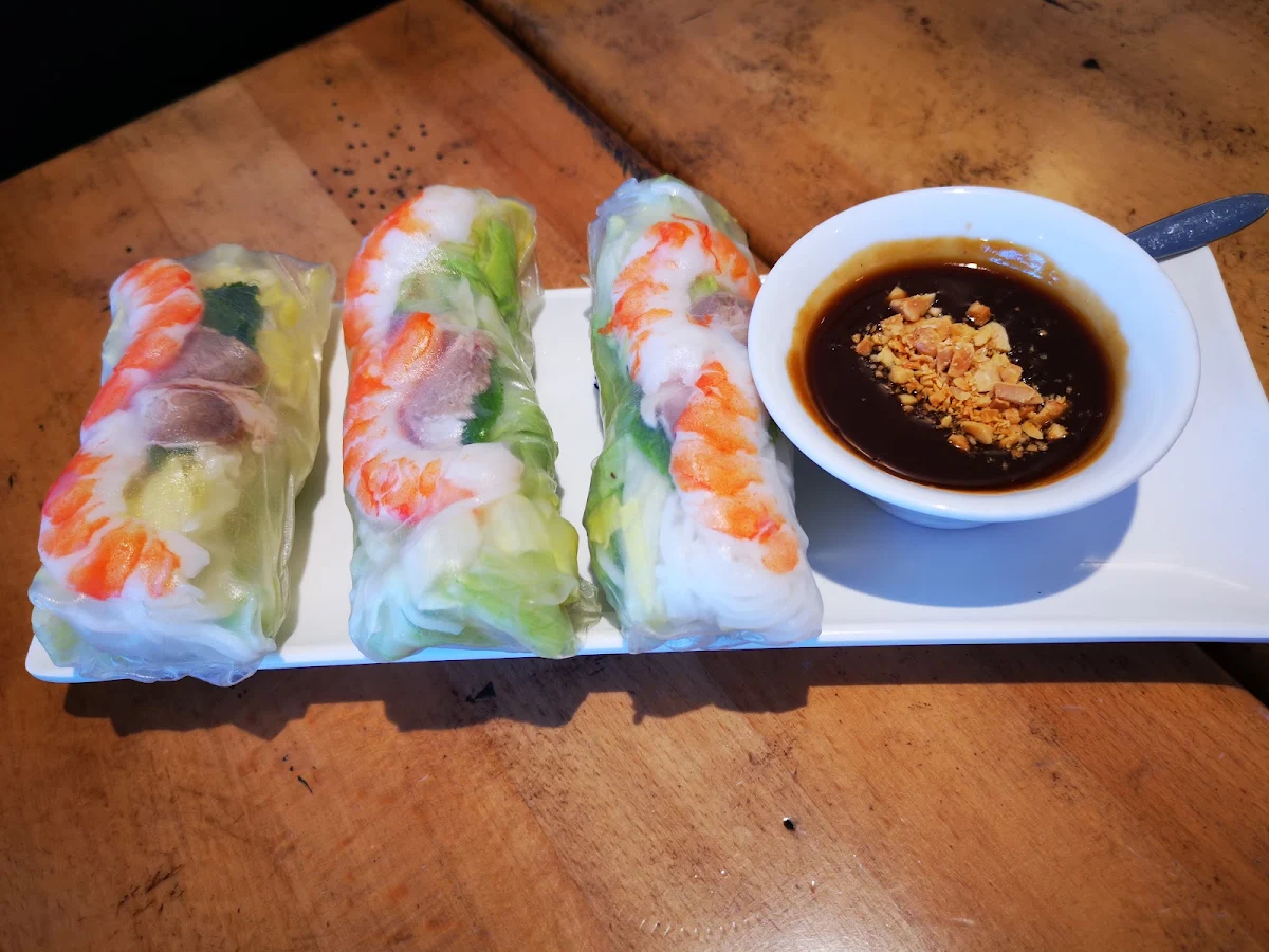 Prawn Vietnamese Spring Rolls, Billy's Bowl Restaurant