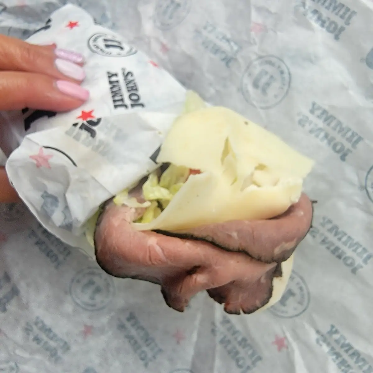 Roast Beef Unwich