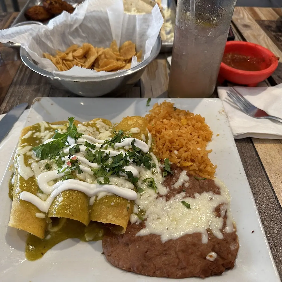 Enchiladas Suizas