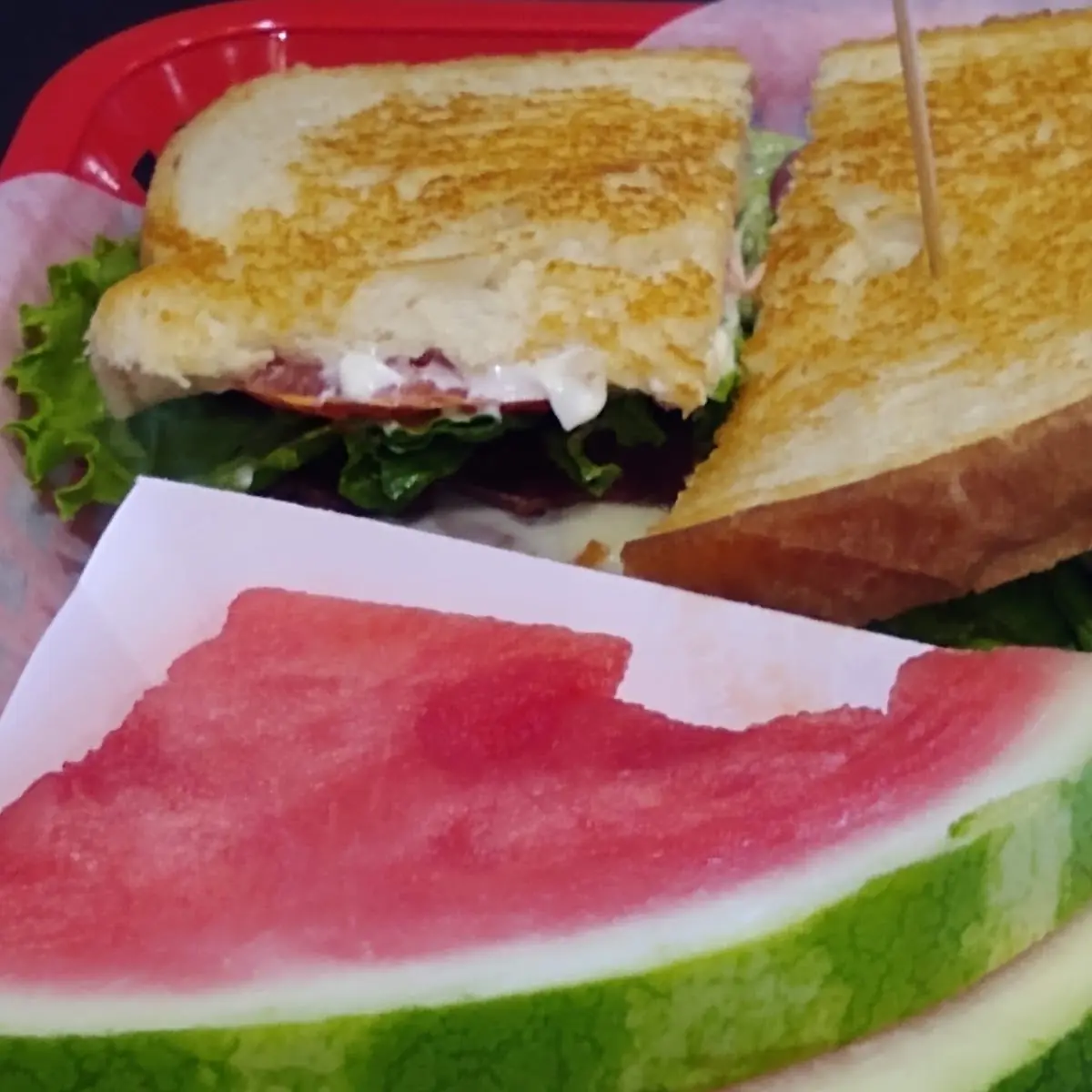 Brakeman Roast Beef with Fresh Fruit