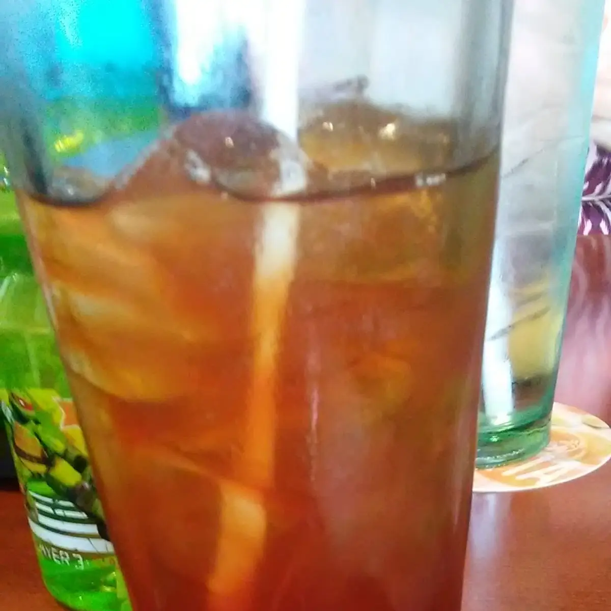 Mango-Passion Fruit Iced Tea