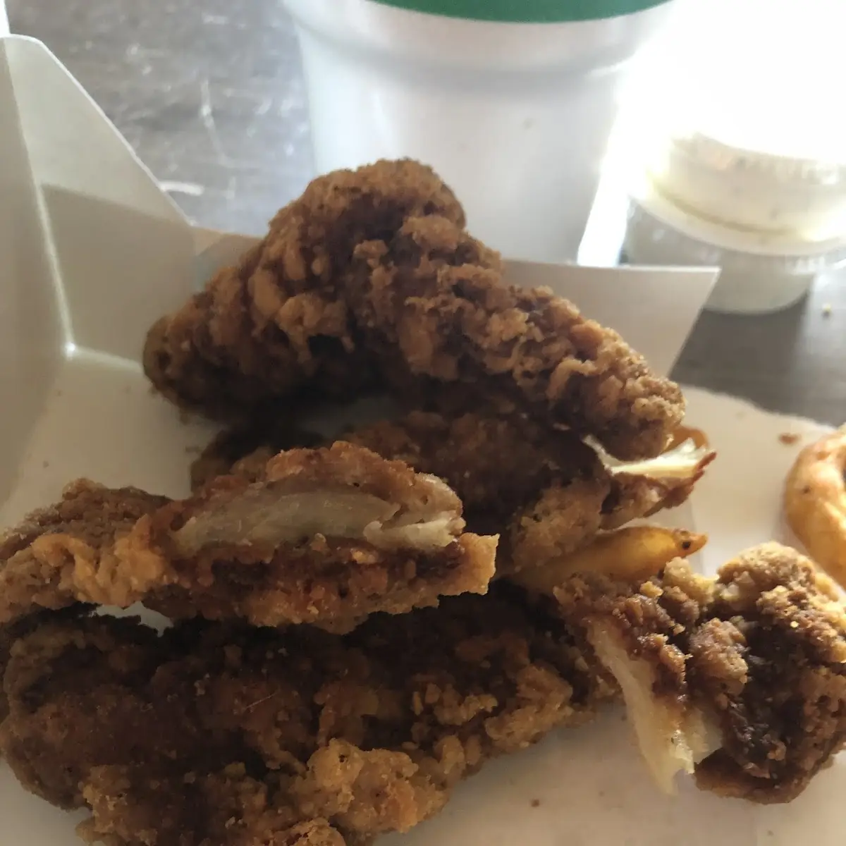 Burnt Chicken Strip