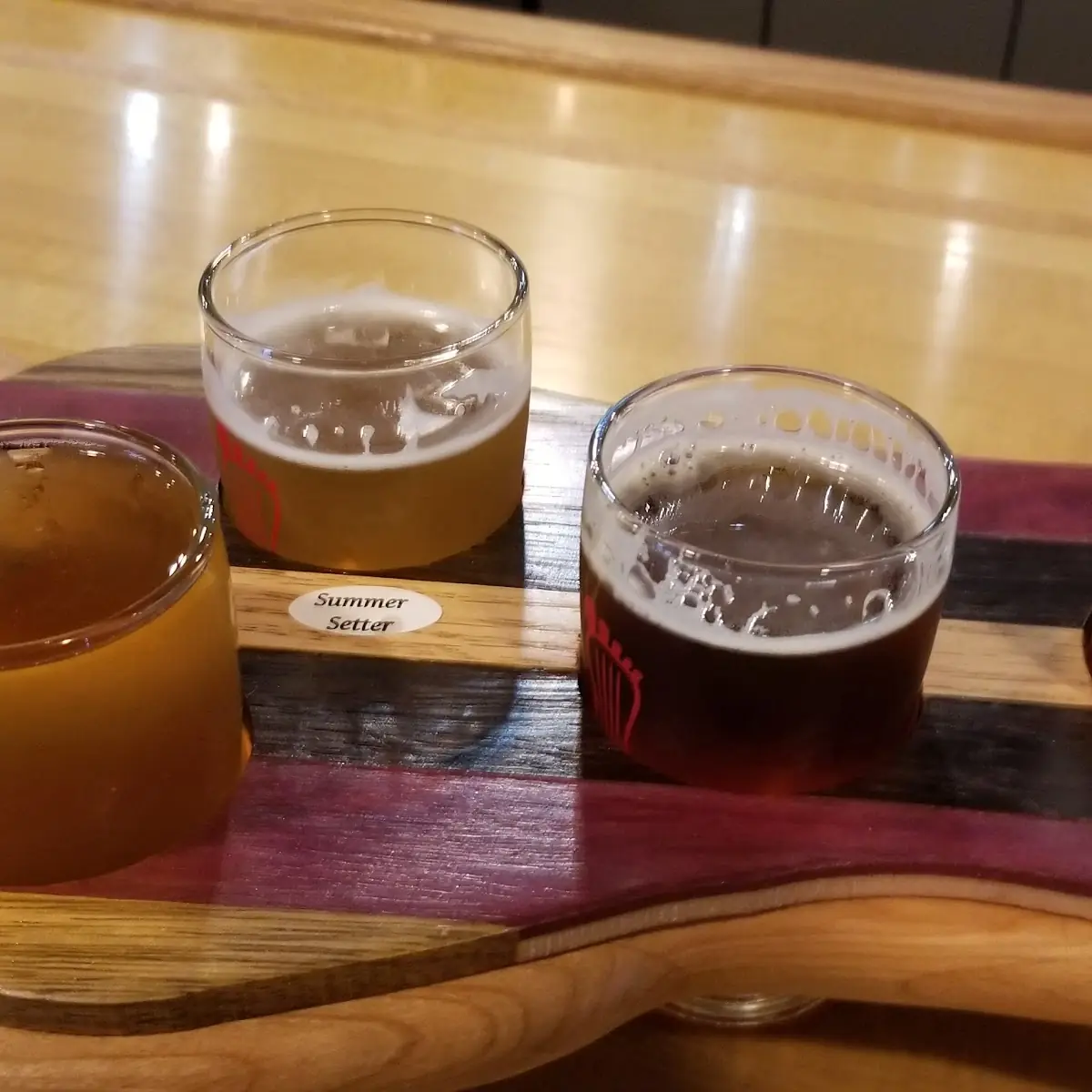 Assorted Fruit Beer Flight