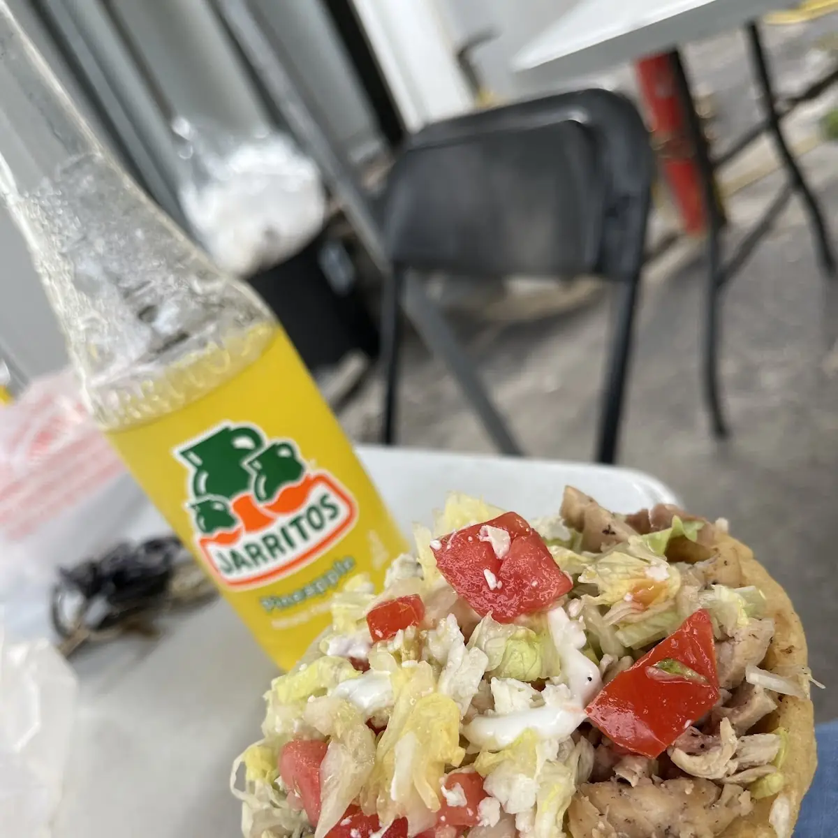 Chicken Sopes