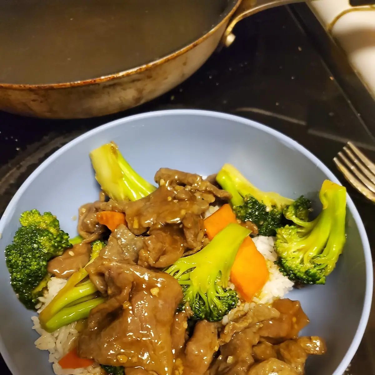 Beef N Broccoli with Garlic Sauce