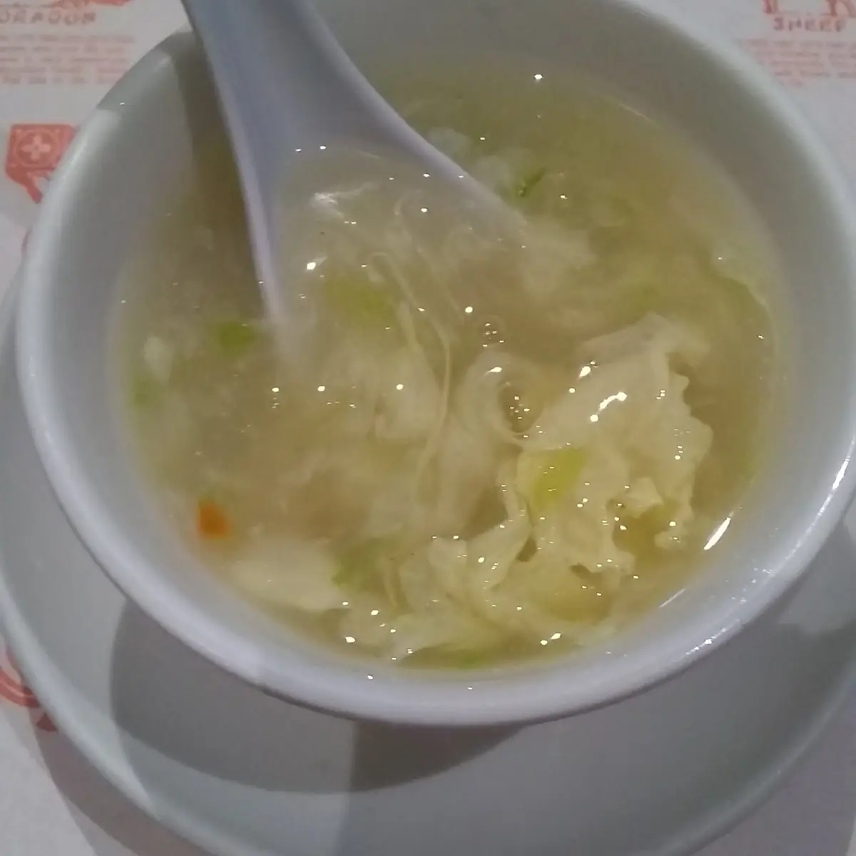 Complimentary Soup of the Day